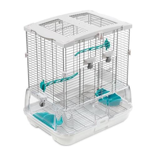 Comparer les prix de Cage Vision S01 Blanc/turquoise