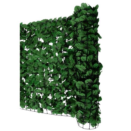 Mendler Pare-Vue Balcon Haie Hêtre, Clôture Feuilles Foncées 300X100cm - Image 3