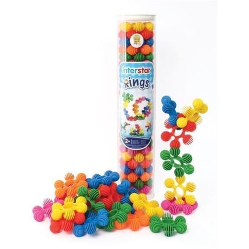 Bsm - in 01024t - jeu de construction - tube rings - 24 pièces