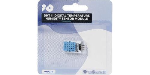 Capteur de température et d'humidité numérique DHT11 Velleman VMA311 adapté aux cartes: Arduino 1 pc(s)