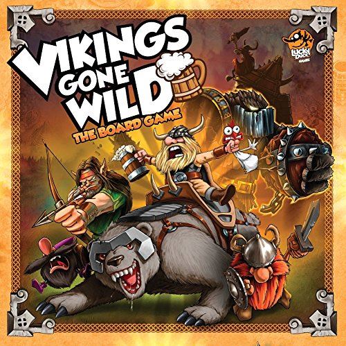 Jeux de Lucky Duck Vikings Gone Wild the Board Game