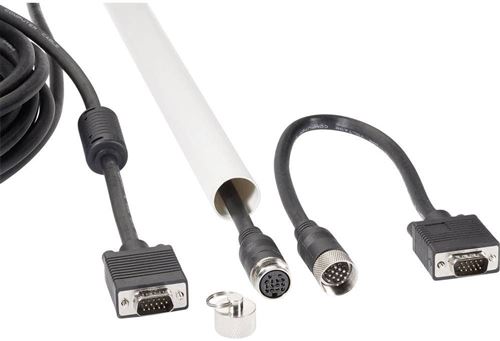 RENKFORCE Câble de raccordement RF-1456242 [1x VGA mâle - 1x VGA mâle] 10.00 m Noir
