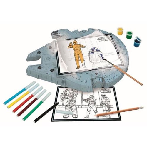 Star wars -tablette a dessins falcon millenium clementoni