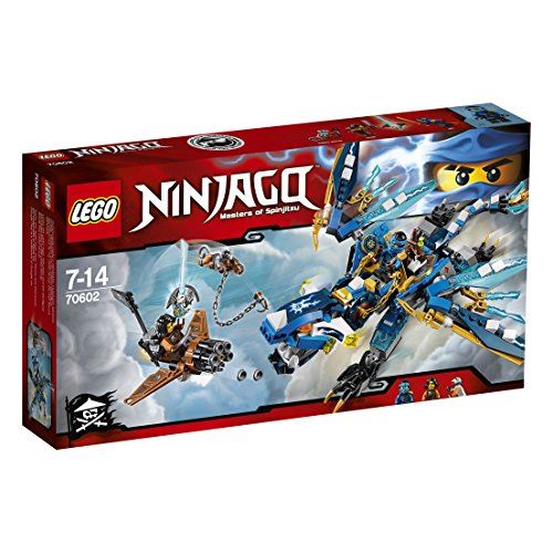 LEGO 2016 New Ninjago 70602 Jays Elemental Dragon - Kit de construction 350pcs