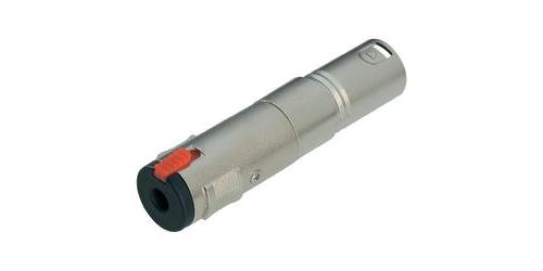 Adaptateur XLR-Male/Jack 6,3 mm femelle avec verrou Paccs