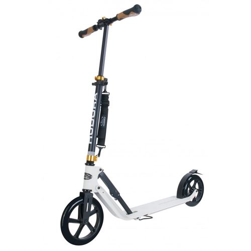 Hudora trottinette big wheel style 230 - blanc - Trottinette