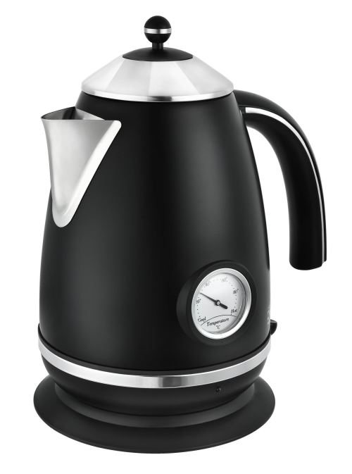 Bouilloire électrique sans fil 360° en inox tkg jk 1046 b