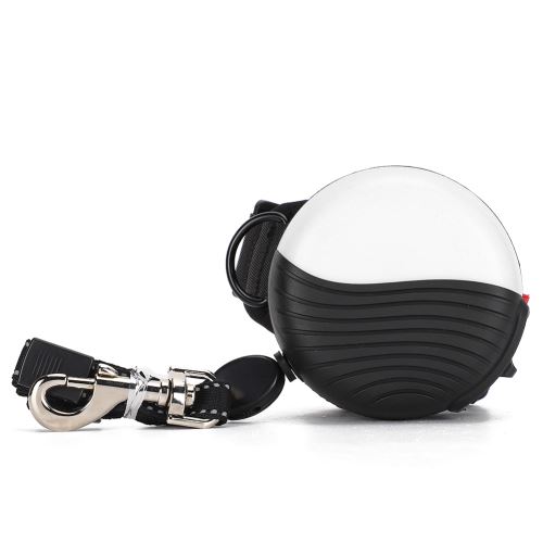 Comparer les prix de Corde de Traction pour Chien Portable Rétractable Réglable - Blanc