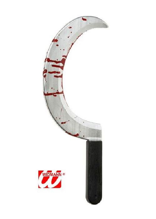 Serpe de bourreau sanglante de 45 cm