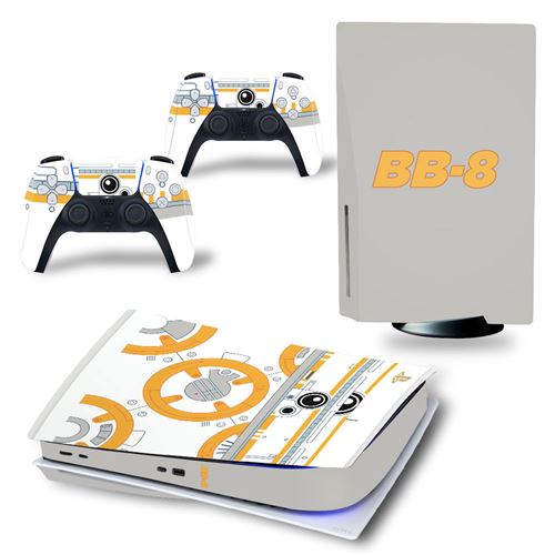 GENERIQUE Autocollant Stickers de Protection pour Console Sony PS5 Edition Standard - Multicolore (TN-PS5Disk-2320) 