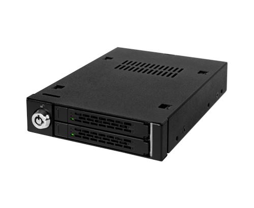 ICY DOCK Rack amovible MB992SK-B 2 disques SATA 2.5