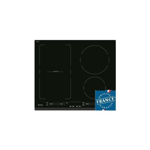Sauter horiZonetech SPI4664B - Table de cuisson à induction - 4 plaques de cuisson - Niche - largeur : 56 cm - profondeur : 49 cm - avec avant biseauté - noir