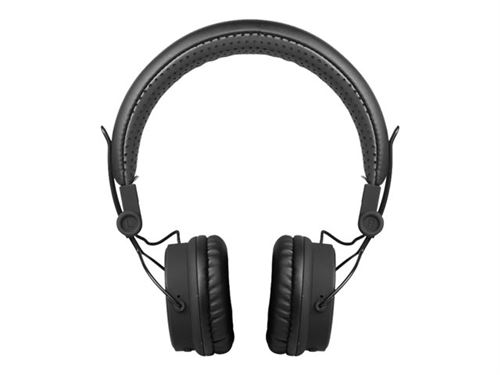 SBS Stereo Bluetooth DJ Headphones - Koptelefoon met micro - op oor - Bluetooth - draadloos - zwart