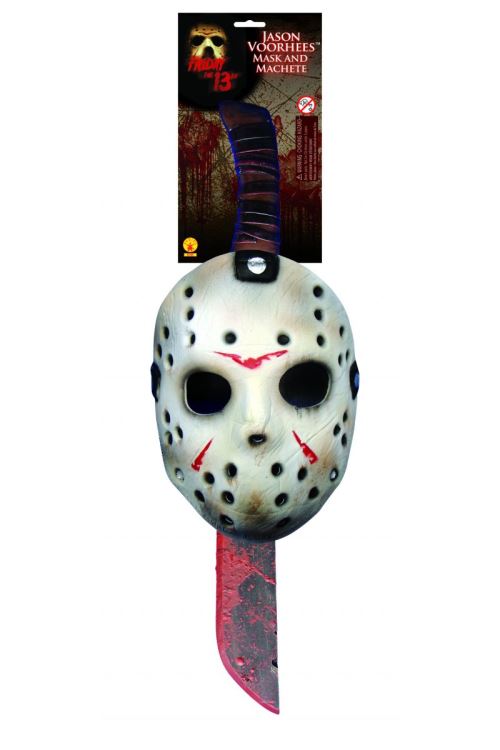 Kit masque + machette jason