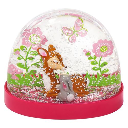 Moses globe à neige Bambi filles 9 x 7,5 cm transparent