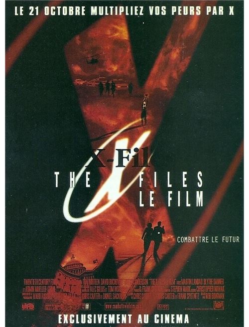 The X Files AFFICHE CINEMA ORIGINALE