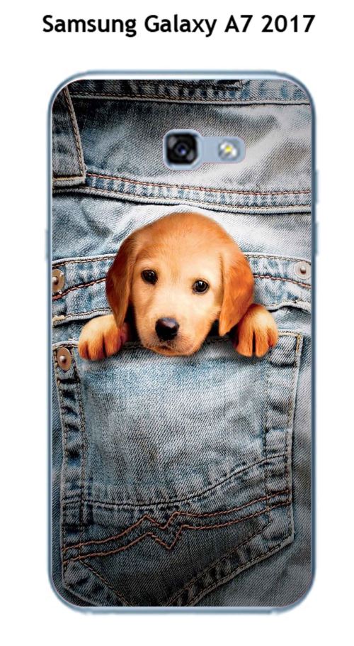 Coque TPU gel souple Samsung Galaxy A7 - 2017 design Dans la poche
