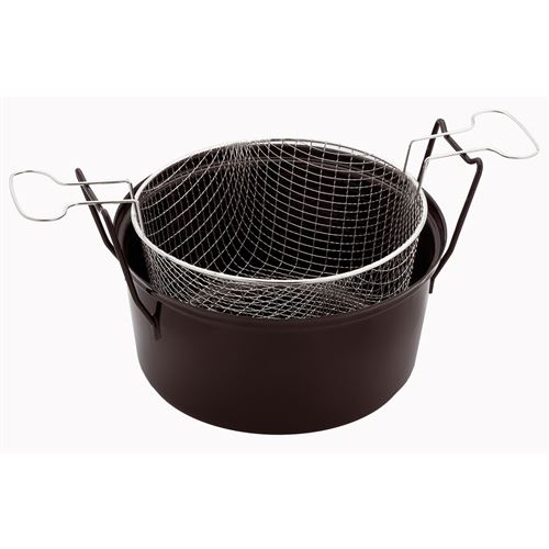Baumalu Noir Friteuse Du Nord 28 Cm - Acier