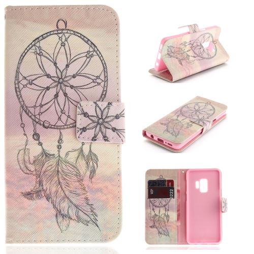Etui en PU stand dream catcher in sky pour Samsung Galaxy S9