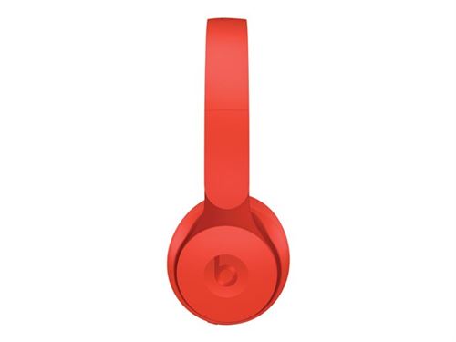 Beats Solo Pro - Collection More Matte - écouteurs avec micro - sur-oreille - Bluetooth - sans fil - Suppresseur de bruit actif - rouge - pour iPad/iPhone/iPod/TV/Watch
