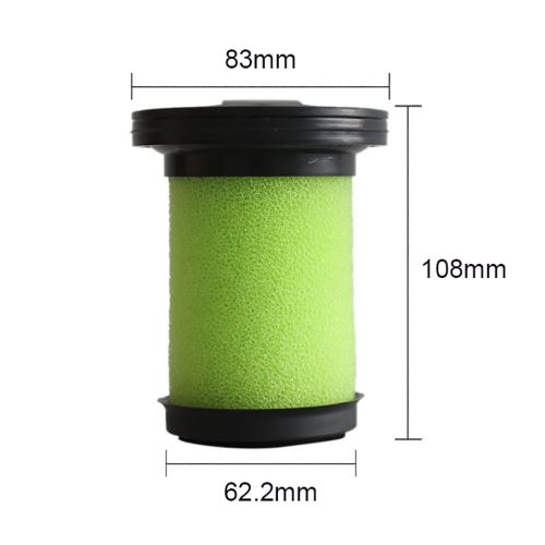 Lavable Aspirateur vert Filtre pour aspirateur à main Gtech Multi Plus Clean