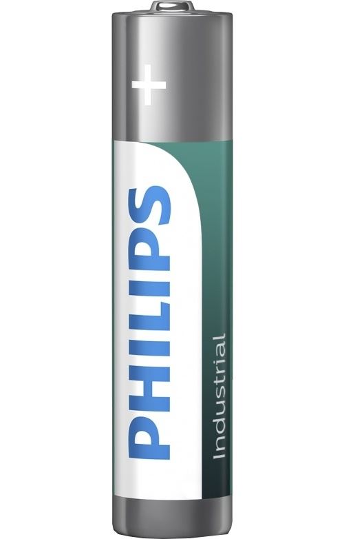 Philips Piles AAA Industrial argent / 10 pièces vert