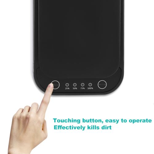 Boîte UV Nettoyage de Téléphone ABS sans Fil USB - Noir - Stérilisateur -  Achat & prix