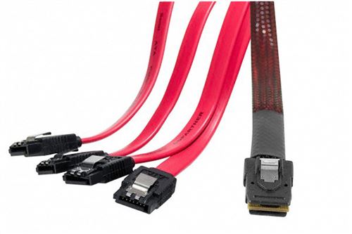 Câble MiniSAS36 vers 4 SATA