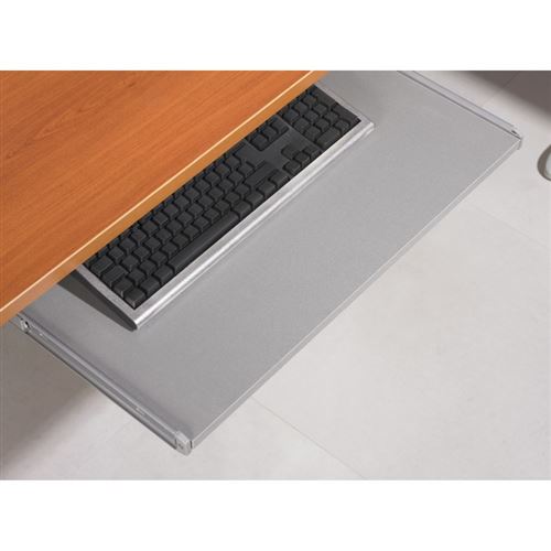 Simmob Aluminium Tablette Coulissante Clavier Alu - L 63.3 X L 36 X H 9.9 Cm