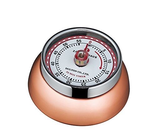 Zassenhaus retro kitchen timer copper 072778