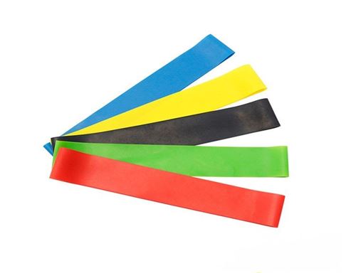 Anneaux de tension en latex de yoga Inhi YUJ1024,Couleur aléatoire