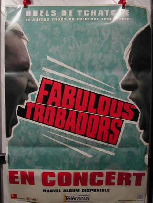 FABULOUS TROBADORS - 70X100 cm - AFFICHE / POSTER