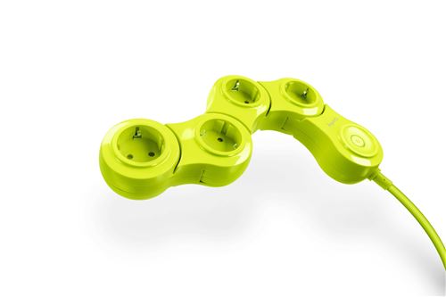 Quirky pivot power pop intérieur 4sortie(s) ca 0.61m multiprise - multiprises (50 mm, 225 mm, 0,61 m)