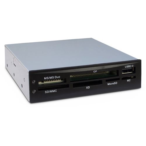 Inter-tech ci-02 noir interne usb 2.0 lecteur de carte mémoire (88884088)