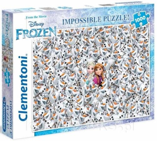 Clementoni Impossible Puzzle - Frozen 1000 Pièces