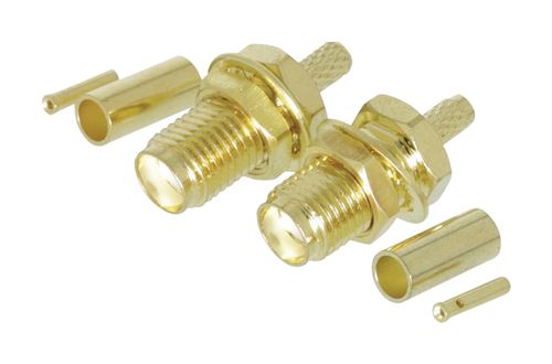 Valueline VLSP02901A Connecteur Sma Femelle À Sertir Or 2 St