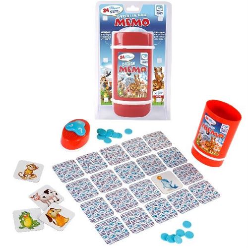Jeux de Clown Animaux Memo