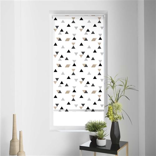 store japonais enrouleur tamisant imp. 45 x 180 cm polyester ny cuivre