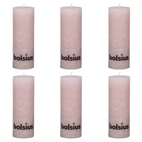 Colonne rustique 190/68 rose pastel 6 pcs.