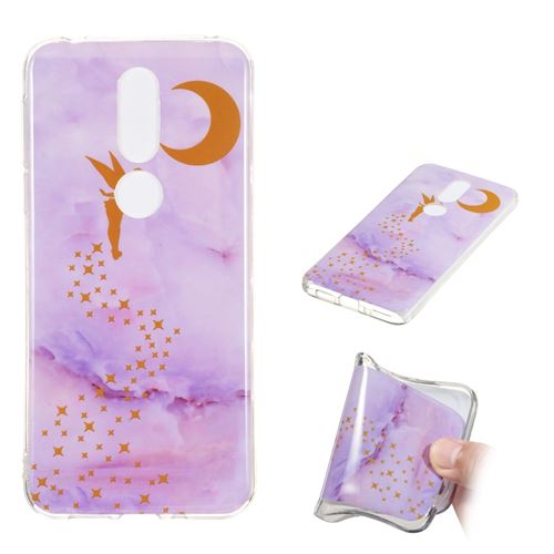 Coque en TPU motif de marbre style G pour votre Nokia 7.1