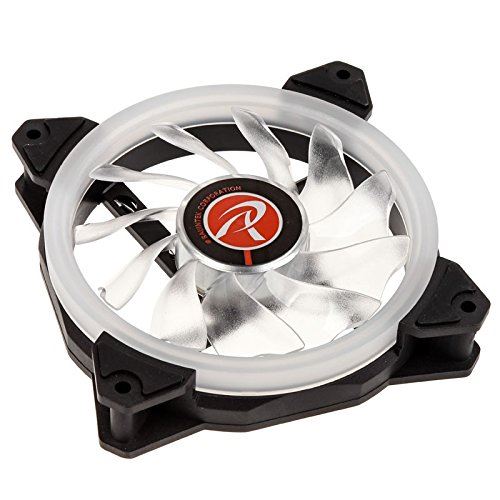Raijintek Iris Ventilateur 12 LED, vert – 120 mm