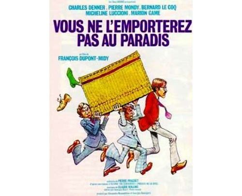 Vous ne l'emporterez pas au paradis AFFICHE CINEMA ORIGINALE