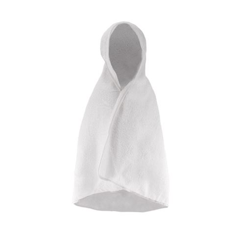 Soft Touch cape de bain bébé 70 cm blanc
