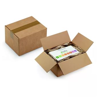 15 cartons d'emballage 20 x 15 x 9 cm - Simple cannelure - Raja