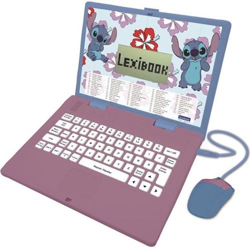 Non Communiqué Multicolore Ordinateur Éducatif Bilingue Stitch – 124 Activités (Français-Anglais)
