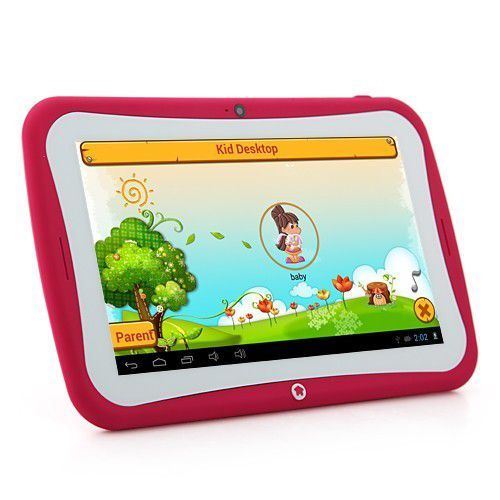 Tablette Tactile Enfant 7 pouces Android Quad Core Éducatif 16Go Rose YONIS  - Yonis