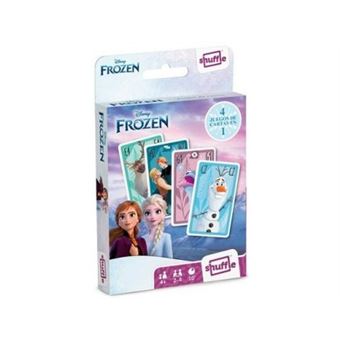 Jeu de cartes disney 4 en 1 reine des neiges (familles batailles paires ...