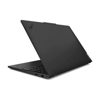 Lenovo ThinkPad T16 Gen 3 21MN - Conception de charnière à 180 degrés - Intel Core Ultra 7 - 155U / jusqu'à 4.8 GHz - Win 11 Pro - Intel Graphics - 16 Go RAM - 512 Go SSD TCG Opal Encryption 2, NVMe - 16" IPS 1920 x 1200 - Gigabit Ethernet - Wi-Fi 6E,