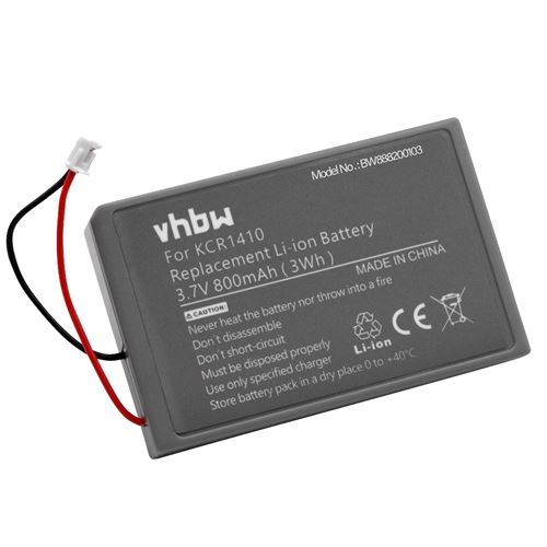 Vhbw Li-Ion batterie 800mAh (3.7V) pour Sony PS4 Dualshock Controller V2