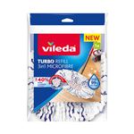 Vileda facile tordre et nettoyer turbo 2 en 1 balai recharge tête, en  microfibre, blanc/rouge - Fer à repasser - Achat & prix